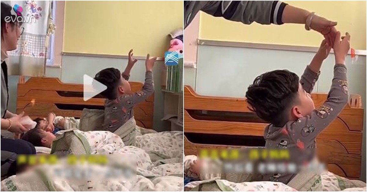View - Con trai có hành động kỳ lạ trong giấc ngủ trưa ở trường mẫu giáo, mẹ bật khóc khi xem tới cuối