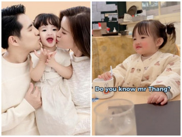 Sao Việt 24h: Con gái Đông Nhi trổ tài nói tiếng Anh xịn sò, nhiều dân mạng phải hổ thẹn vì không bằng cô bé 3 tuổi