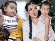 Thời trang - Võ Hạ Trâm để bà vú "lên đồ" cho con gái lai Ấn, 23 tháng "nghệ" như 5 tuổi, không một chút giống mẹ