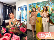 Nhà đẹp - Mỹ Lệ trang hoàng biệt thự 1.000 m2 ở TP.HCM đón sinh nhật tuổi 52: Bên trong sang trọng, hoa rực rỡ khắp nhà