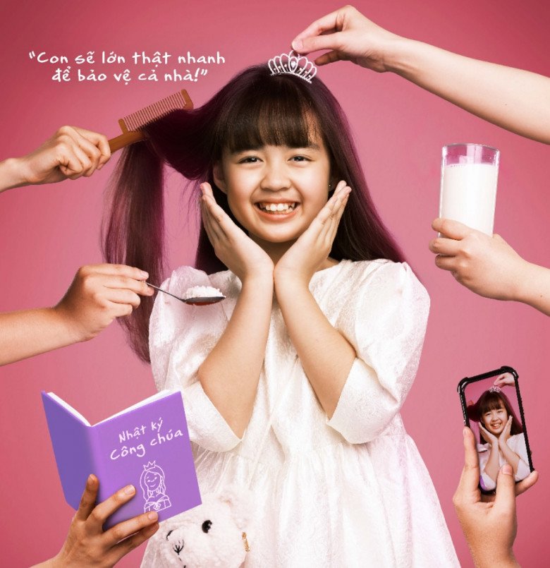 Thanh Mỹ do mẫu nhí Nhã Uyên thủ vai.