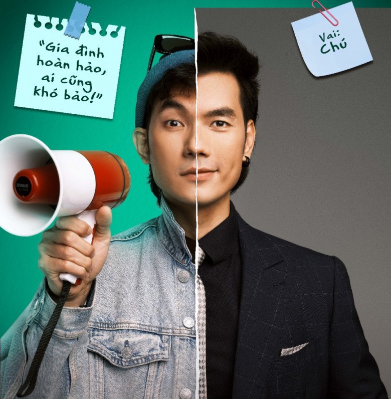 Nhan Phúc Vinh vào vai chú Huân. 