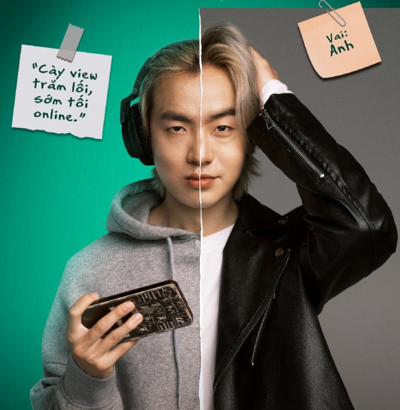 Tuấn Đạt vào vai chàng trai trẻ luôn khao khát thể hiện bản thân.