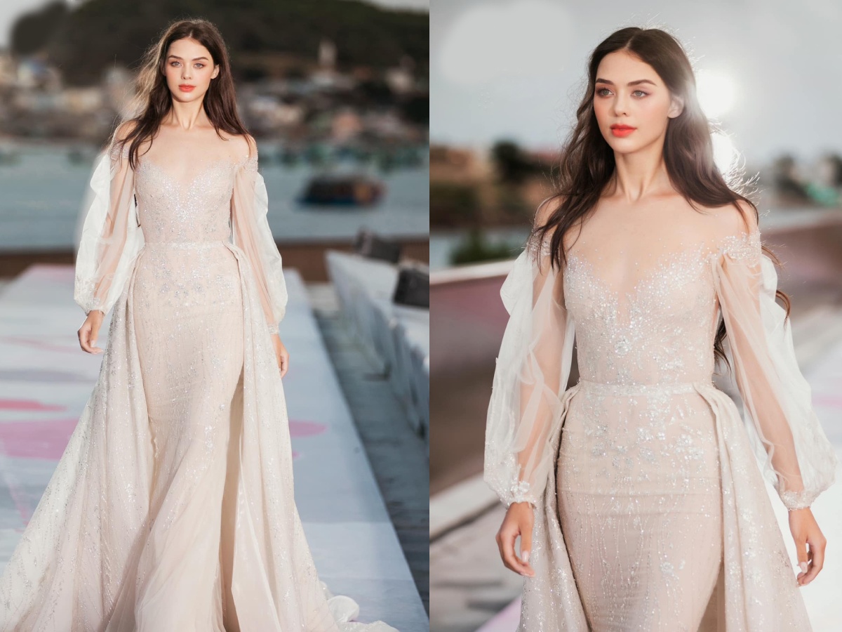 Hình ảnh Dianka trở lại sàn diễn không lâu sau khi sinh con từng gây sốt cộng đồng mạng.