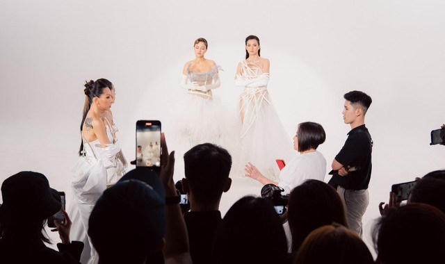 4 HLV The Face Vietnam 2023 dừng quay hình, tranh cãi về vị trí đứng. Ảnh: BTC.