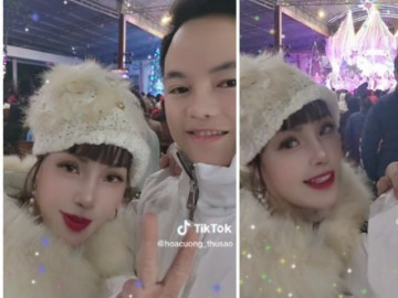 Cô dâu Thu Sao gây chú ý khi lộ diện nhan sắc thật qua livestream cạnh chồng trẻ, dân mạng bàn tán xôn xao