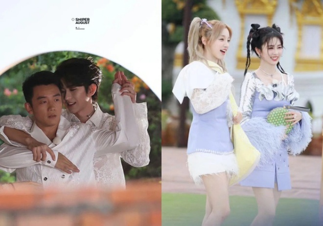 Cô có phút giây thoải mái bên bạn bè và cả dàn cast Running Man bản Trung.