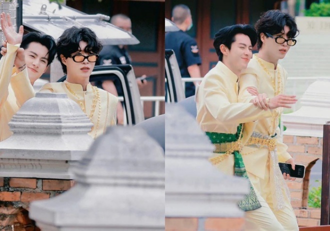 Anh nhí nhố bên cạnh Phạm Thừa Thừa.