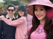 Thời trang - Hoa hậu Đặng Thu Thảo đi sự kiện là phu nhân hào môn, ở cạnh chồng lại "cưa sừng làm nghé"