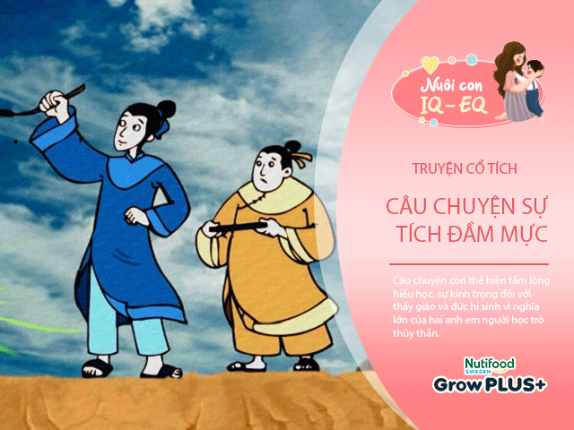 Nuôi con IQ EQ - Truyện cổ tích: Sự tích đầm Mực