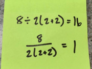 Làm mẹ - Bài toán tiểu học 8 : 2 x (2＋2) kết quả là 1 hay 16, phụ huynh bó tay, giáo sư toán học giải đáp
