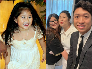 Con gái út xinh xắn, tài năng từ nhỏ của NSND Hồng Vân: Giờ lớn nhiều thay đổi, to cao ngang ngửa mẹ