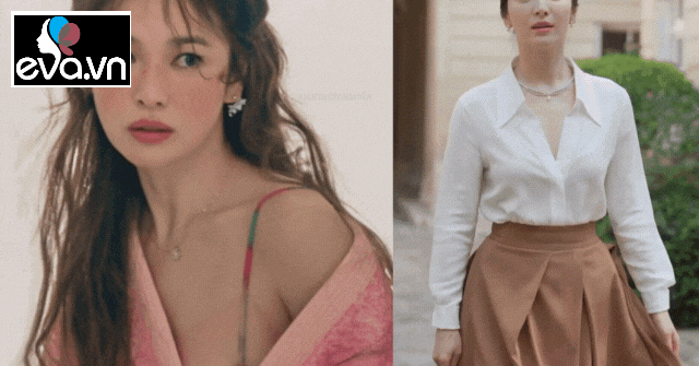 View - Đến Song Hye Kyo cũng mắc lỗi cơ bản với áo sơ mi, sơ hở là nội y biểu tình