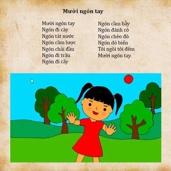 ĐỒNG DAO: MƯỜI NGÓN TAY