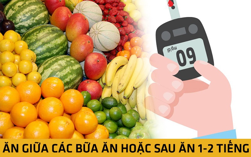 Việc ăn trái cây ngay sau bữa ăn không có lợi vì sẽ làm tăng lượng đường trong máu, nhất là với những người bị tiểu đường. Chuyên gia Li Mengying nhắc nhở bệnh nhân tiểu đường nên ăn trái cây giữa các bữa ăn (1-2 giờ sau bữa ăn).
