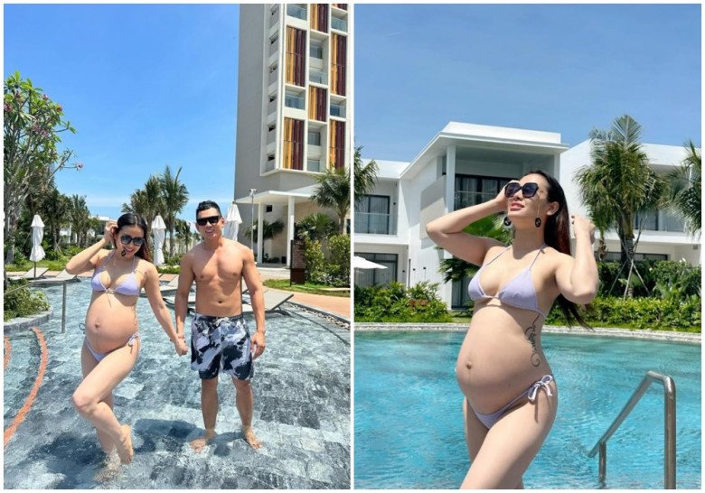 Sao Việt 24h: Vợ BTV Quốc Khánh khoe dáng chuẩn đét sau sinh 3 con nhưng vẫn bị ái nữ xinh đẹp amp;#34;lấn lướtamp;#34; - 7