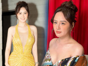 Thời trang - Tái xuất thảm đỏ, Mai Phương Thuý mặc đầm xẻ từ cổ đến rốn, soi cỡ nào cũng không thấy lỗi