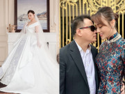 Giải trí - Xôn xao hình ảnh Phương Oanh diện váy cưới, nghi vấn "đẩy nhanh tốc độ" hậu đăng ký kết hôn