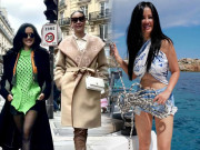 Thời trang - Cô Bống Hồng Nhung đọ style "cháu gái" Hoa hậu: U60 "chẳng chịu già", mặc áo soi thấu nội y