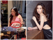 Giải trí - Sao Việt 24h: Đỗ Mỹ Linh lộ rõ bụng bầu trong buổi tiệc, cặp vợ chồng mới Phương Oanh - Shark Bình cùng có mặt