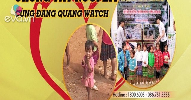 View - Đăng Quang Watch đồng hành cùng dự án Nuôi Em - Mang hàng ngàn bữa ăn cho trẻ em vùng cao