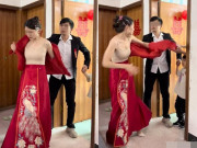 Tin tức - Phát hiện bí mật sốc của chú rể, cô dâu lột váy giữa đám cưới, kiên quyết hủy hôn
