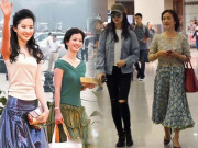 Thời trang - Phụ nữ trung niên không cần "cưa sừng làm nghé", học cách ăn mặc của mẹ Lưu Diệc Phi đủ toát khí chất "thần tiên"