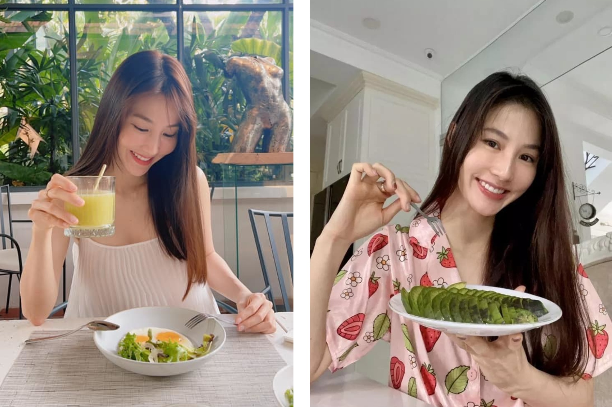 Diễm My chia sẻ cô không bao giờ bỏ bữa, đặc biệt, luôn chú trọng bữa sáng.