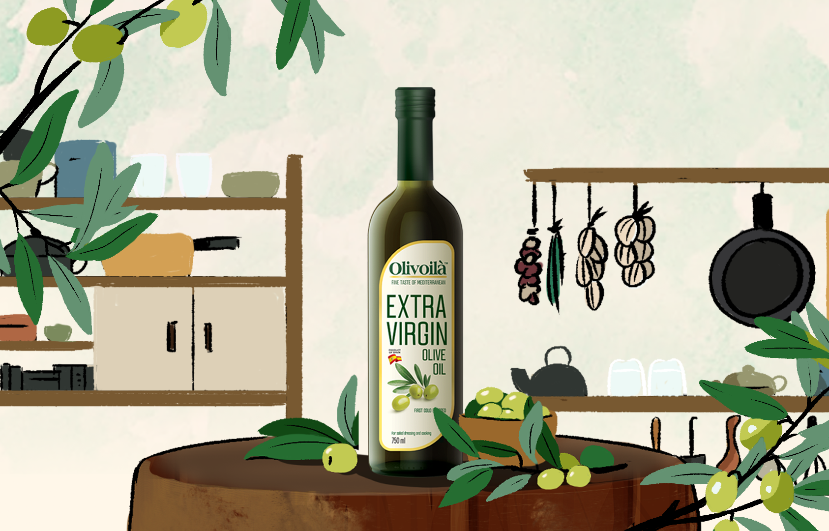 “Thần chú” cho vẻ đẹp từ trong ra ngoài của phái đẹp gọi tên dầu ôliu Olivoilà Extra Virgin