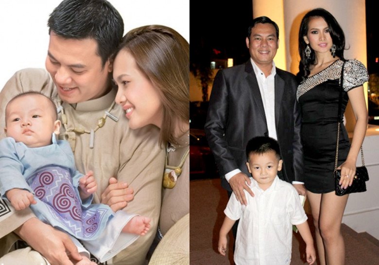 Cặp đôi có chung một cậu con trai đặt tên là Tiểu Long. 