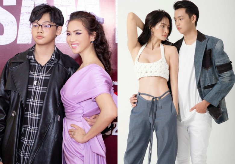 Con trai Anh Thư hiện đã 16 tuổi, cao lớn vượt mẹ. Cô cho biết nhờ thừa hưởng chiều cao từ phụ huynh nên Tiểu Long sớm nhổ giò, cao hơn hẳn so với bạn bè đồng trang lứa. 