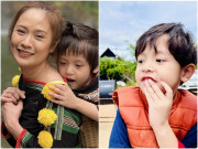Làm mẹ - Con trai Thanh Thúy Đức Thịnh 4,5 tuổi kháu khỉnh, đáng yêu, đang bập bẹ tập nói rất tốt