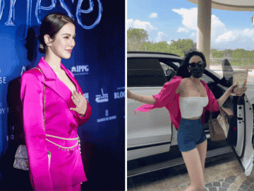 Diệp Lâm Anh mặc áo không nội y, liên tục che chắn nhưng vẫn say sưa nhún nhảy fan cứ sợ hớ hênh