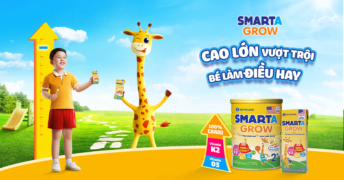 Sản phẩm hứa hẹn mang đến giải pháp dinh dưỡng giúp tối ưu chiều cao, nâng tầm vóc trẻ em Việt sánh vai cùng bạn bè quốc tế trong tương lai.