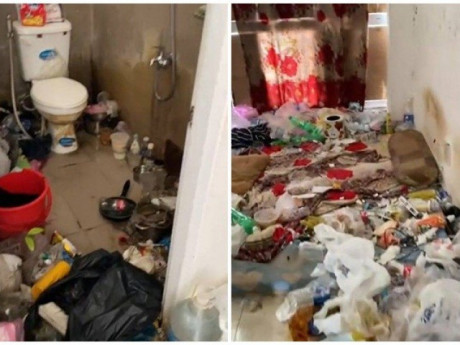 Nữ sinh 2K trả phòng trọ, cảnh tượng khiến chủ nhà phải "khóc thét"