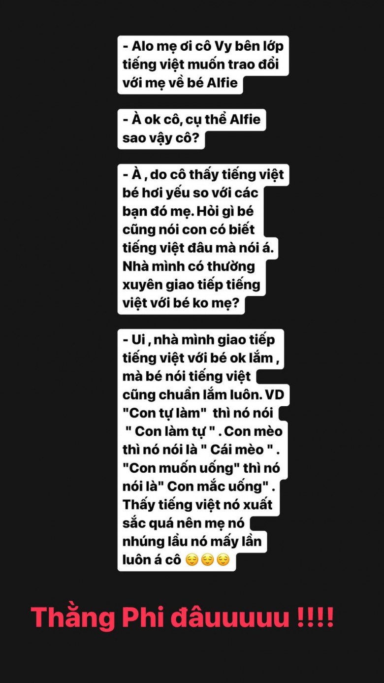 Con lai của Elly Trần từng bị mời phụ huynh vì dở tiếng Việt, nay tiến bộ sau khi bố mẹ ly hôn - 2