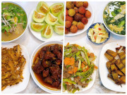 Bếp Eva - 9X khoe cơm nhà 3 người chất lượng, cực hợp mùa hè bảo sao chồng con không chịu ra hàng