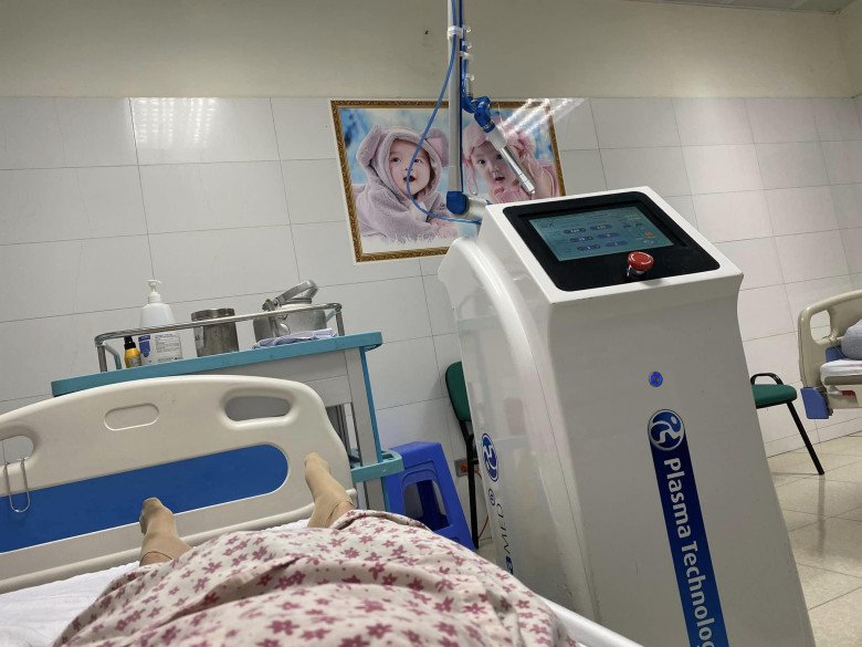 Mẹ bầu này cũng đăng ký ở phòng 350 ngàn đồng/ngày. (Ảnh: NVCC)