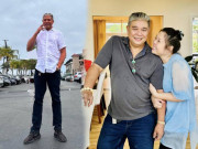 Giải trí - Hồng Vân phát hờn đòi "giữ chồng" vì ông xã tài tử đẹp trai trở lại hậu giảm 42kg