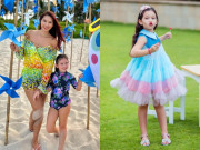 Yêu con - Lấy chồng Tây cao 2m, siêu mẫu Hà Anh 1m75 đẻ con gái lai xinh như búp bê, 5 tuổi ra dáng thiếu nữ chân dài "cực phẩm"