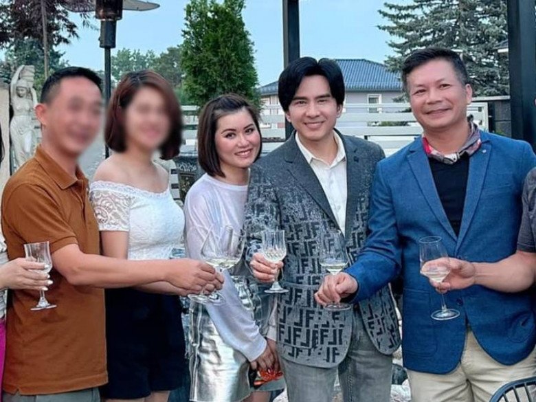 Đan Trường đưa con trai và vợ cũ dự tiệc cùng Shark Hưng, trước mặt Thiên Từ nói không tán thành con theo nghề - 3