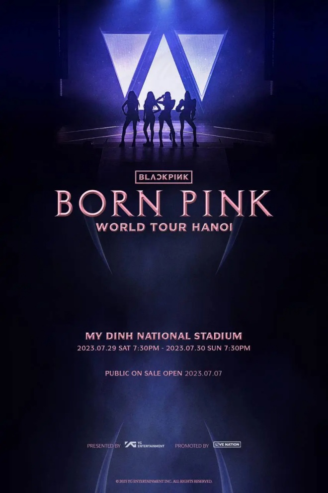 YG công bố poster mới của Blackpink.
