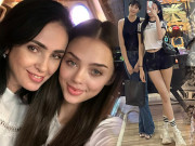 Làm đẹp - Mẹ vợ Bùi Tiến Dũng sinh ở nơi "phụ nữ đẹp nhất thế giới", ngắm mẹ vợ tương lai Đoàn Văn Hậu càng xuýt xoa hơn