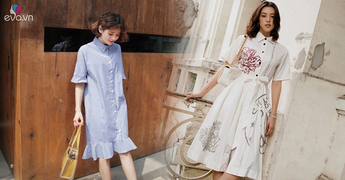 View - 4 mẫu váy sơ mi cứ diện lên là hack dáng thon thả, quý cô công sở chờ gì mà không sắm ngay