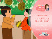 Nuôi con IQ EQ - Truyện cổ tích: Sự tích trái sầu riêng