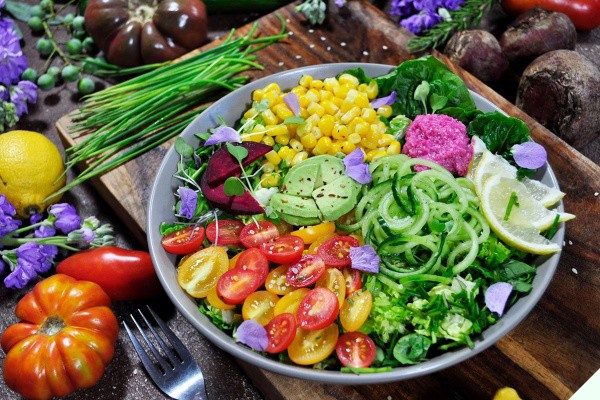 6 cách làm salad rau xà lách, cải bắp và rau củ ngon, giảm cân cực tốt - 2