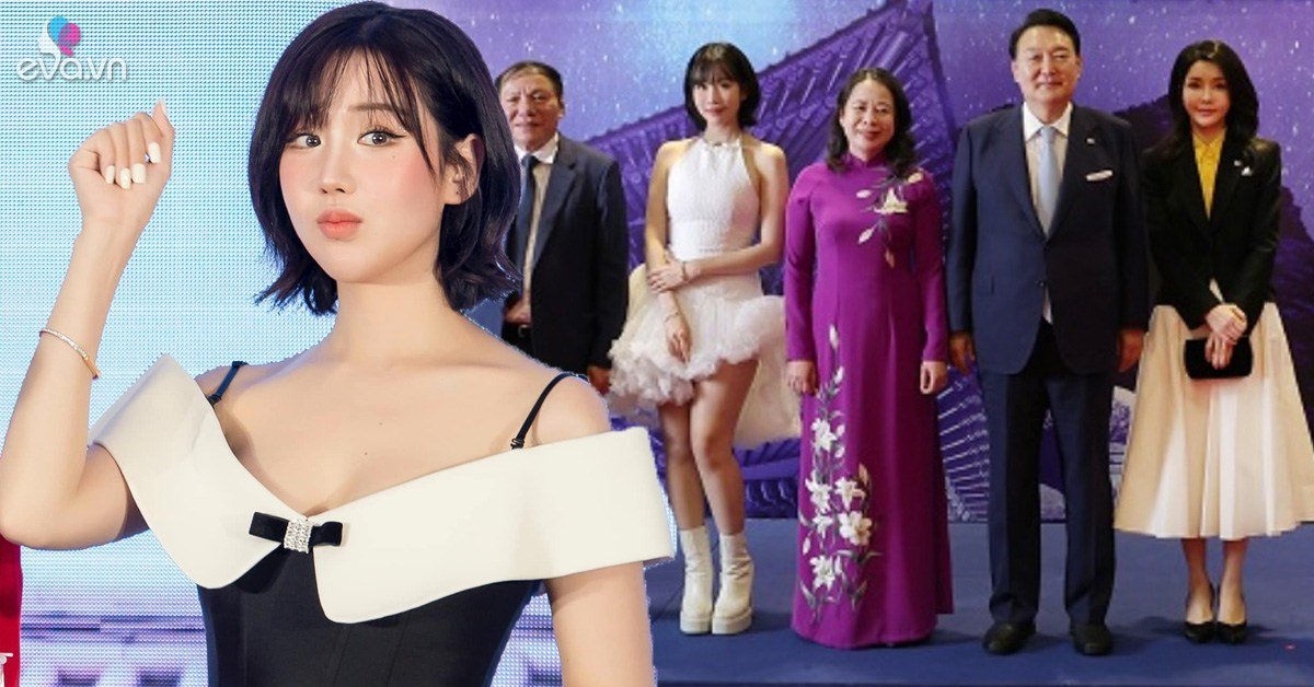 View - Ngất ngây nhan sắc người đẹp vinh dự hát trước Tổng thống và Đệ nhất Phu nhân Hàn Quốc