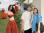 Thời trang - Hòa Minzy ăn diện đồng điệu bên "soái ca nhí", chị em đồng loạt xin địa chỉ sắm đồ
