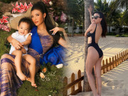Đẹp - Mỹ nhân Sài Thành U40 tập tư thế dốc ngược giữ đường cong, chồng ghen ra mặt khi thấy ảnh bikini