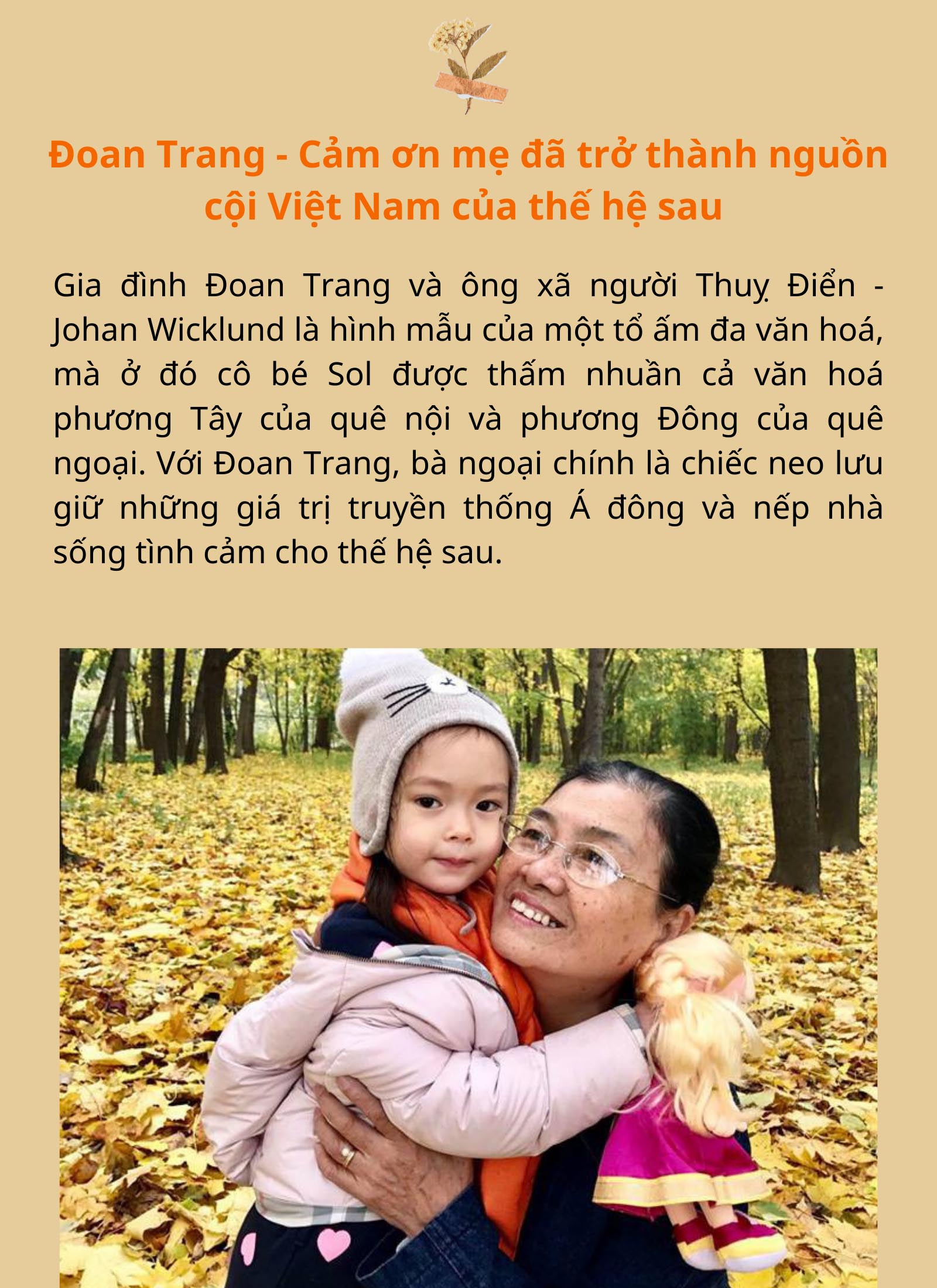 Đoan Trang, Kỳ Hân, Phương Trinh Jolie gửi lời cảm ơn mẹ đã trở thành người mẹ thứ 2 của các cháu - 8